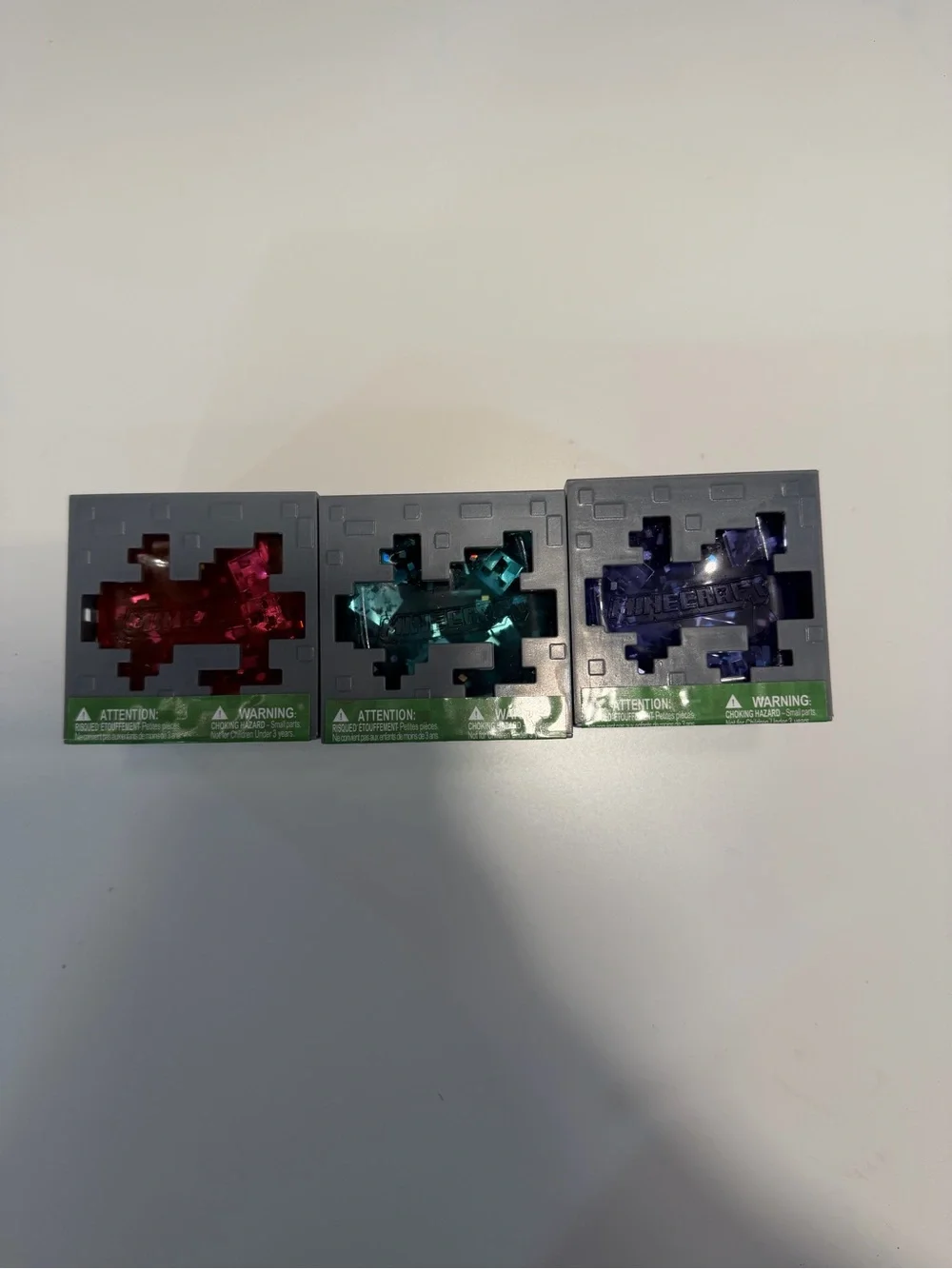 Minecraft jelly cubes squishy bundle!